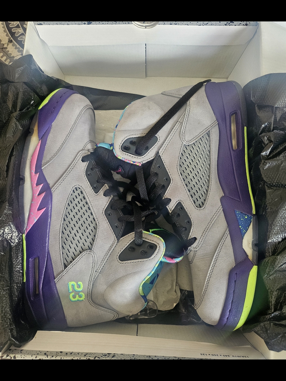 NIKE JORDAN 5 BEL AIR AUTHENTIC 9 1/2 MEN'S
